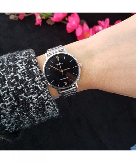 ZEGAREK DAMSKI CASIO LTP-VT01D-1B + BOX ZEGAREK DAMSKI CASIO LTP-VT01D-1B + BOX