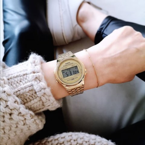 ZEGAREK DAMSKI CASIO Vintage Iconic A171WEG-9ADF + BOX ZEGAREK DAMSKI CASIO Vintage Iconic A171WEG-9ADF + BOX