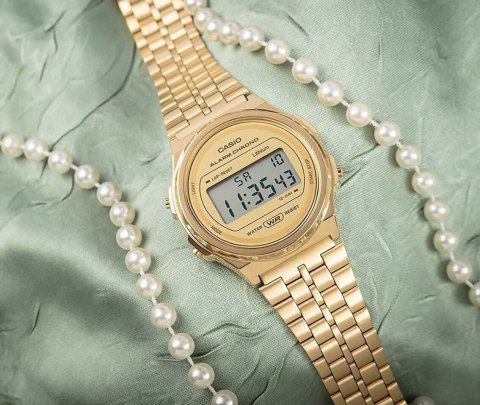 ZEGAREK DAMSKI CASIO Vintage Iconic A171WEG-9ADF + BOX ZEGAREK DAMSKI CASIO Vintage Iconic A171WEG-9ADF + BOX