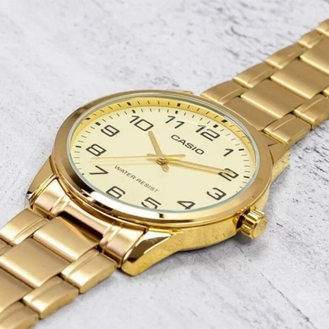 ZEGAREK MĘSKI CASIO MTP-V001G-9B + BOX ZEGAREK MĘSKI CASIO MTP-V001G-9B + BOX