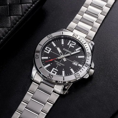 ZEGAREK MĘSKI CASIO MTP-VD01D-1BV + BOX ZEGAREK MĘSKI CASIO MTP-VD01D-1BV + BOX
