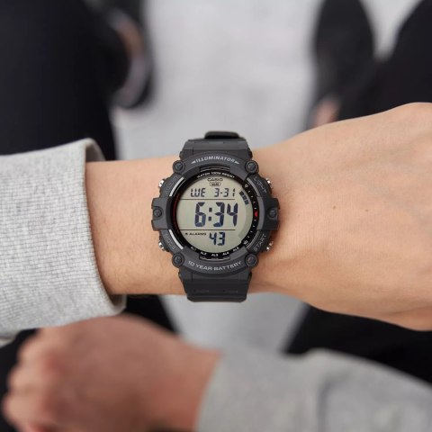 ZEGAREK MĘSKI CASIO SPORT ILLUMINATOR AE-1500WH-1A + BOX ZEGAREK MĘSKI CASIO SPORT ILLUMINATOR AE-1500WH-1A + BOX