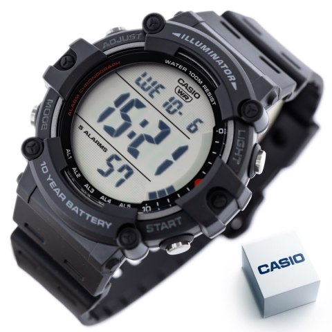 ZEGAREK MĘSKI CASIO SPORT ILLUMINATOR AE-1500WH-1A + BOX ZEGAREK MĘSKI CASIO SPORT ILLUMINATOR AE-1500WH-1A + BOX
