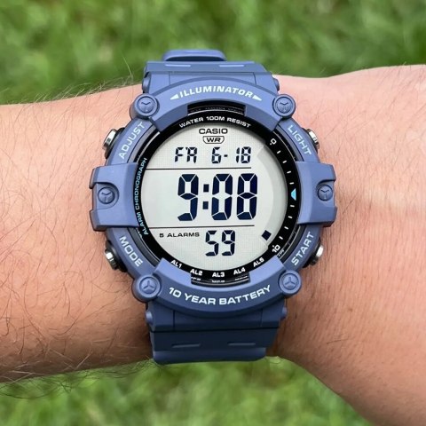 ZEGAREK MĘSKI CASIO SPORT ILLUMINATOR AE-1500WH-2A + BOX ZEGAREK MĘSKI CASIO SPORT ILLUMINATOR AE-1500WH-2A + BOX