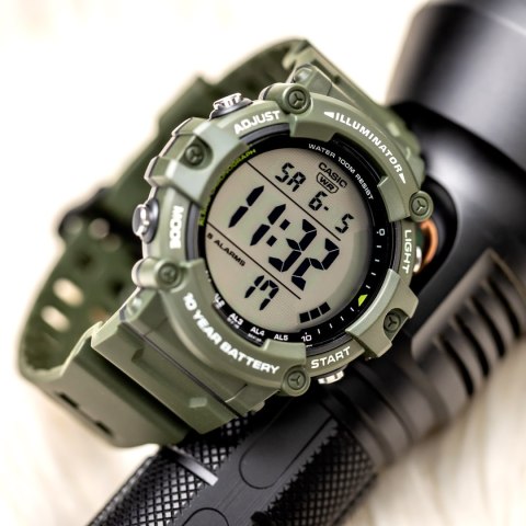 ZEGAREK MĘSKI CASIO SPORT ILLUMINATOR AE-1500WHX-3A + BOX ZEGAREK MĘSKI CASIO SPORT ILLUMINATOR AE-1500WHX-3A + BOX
