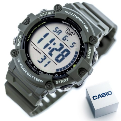 ZEGAREK MĘSKI CASIO SPORT ILLUMINATOR AE-1500WHX-3A + BOX ZEGAREK MĘSKI CASIO SPORT ILLUMINATOR AE-1500WHX-3A + BOX