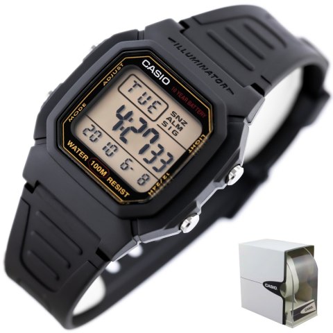 ZEGAREK MĘSKI CASIO W-800HG-9AVDF KLASYKA + BOX ZEGAREK MĘSKI CASIO W-800HG-9AVDF KLASYKA + BOX