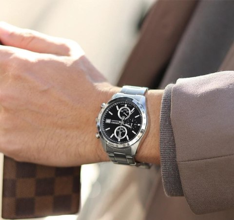ZEGAREK MĘSKI SEIKO CHRONOGRAPH CASUAL QUARTZ SBTR005 + BOX ZEGAREK MĘSKI SEIKO CHRONOGRAPH CASUAL QUARTZ SBTR005 + BOX
