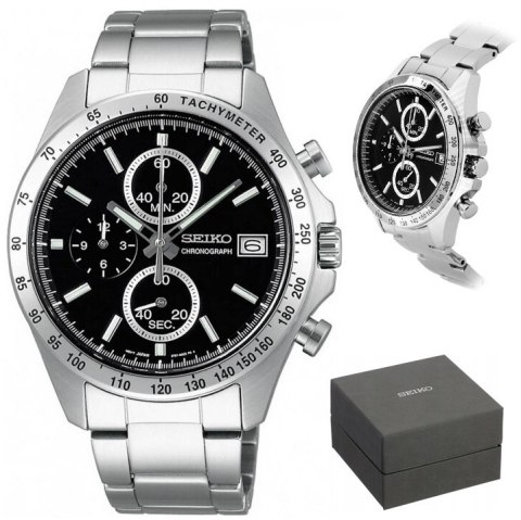 ZEGAREK MĘSKI SEIKO CHRONOGRAPH CASUAL QUARTZ SBTR005 + BOX ZEGAREK MĘSKI SEIKO CHRONOGRAPH CASUAL QUARTZ SBTR005 + BOX
