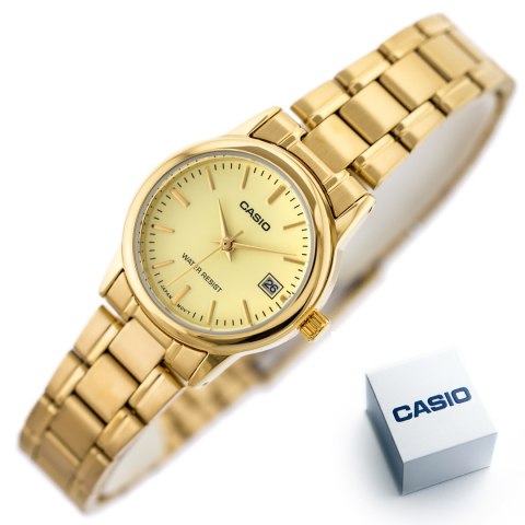 ZEGAREK DAMSKI CASIO LTP-V002G-9A (zd587h) + BOX ZEGAREK DAMSKI CASIO LTP-V002G-9A (zd587h) + BOX
