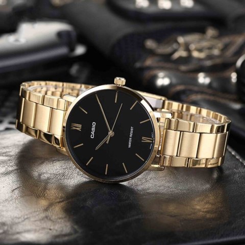 ZEGAREK DAMSKI CASIO LTP-VT01G-1B (zd613d) + BOX ZEGAREK DAMSKI CASIO LTP-VT01G-1B (zd613d) + BOX