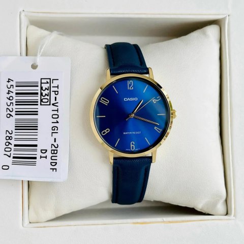ZEGAREK DAMSKI CASIO LTP-VT01GL-2B + BOX ZEGAREK DAMSKI CASIO LTP-VT01GL-2B + BOX