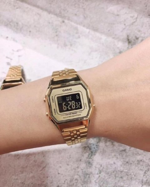 ZEGAREK DAMSKI CASIO VINTAGE LA680WGA-9B + BOX ZEGAREK DAMSKI CASIO VINTAGE LA680WGA-9B + BOX