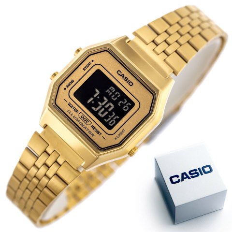 ZEGAREK DAMSKI CASIO VINTAGE LA680WGA-9B + BOX ZEGAREK DAMSKI CASIO VINTAGE LA680WGA-9B + BOX