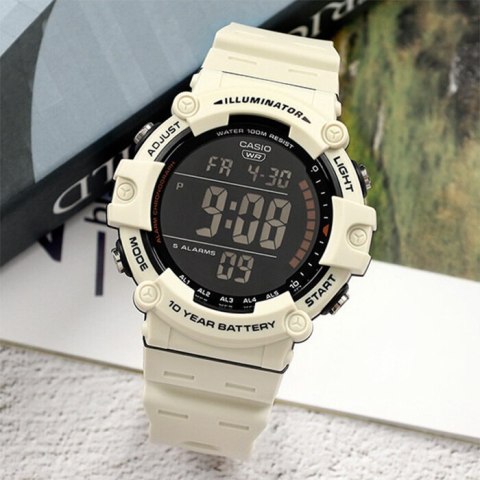 ZEGAREK MĘSKI CASIO AE-1500WH-8B2 + BOX ZEGAREK MĘSKI CASIO AE-1500WH-8B2 + BOX