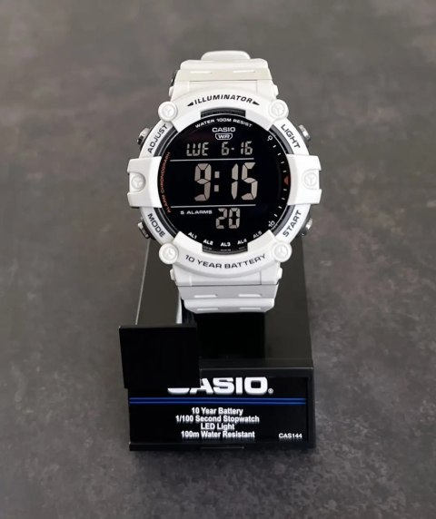 ZEGAREK MĘSKI CASIO AE-1500WH-8B2 + BOX ZEGAREK MĘSKI CASIO AE-1500WH-8B2 + BOX