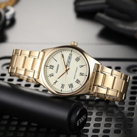 ZEGAREK MĘSKI CASIO MTP-V006G-9B + BOX ZEGAREK MĘSKI CASIO MTP-V006G-9B + BOX