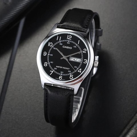 ZEGAREK MĘSKI CASIO MTP-V006L-1B2 (zd210c) + BOX ZEGAREK MĘSKI CASIO MTP-V006L-1B2 (zd210c) + BOX
