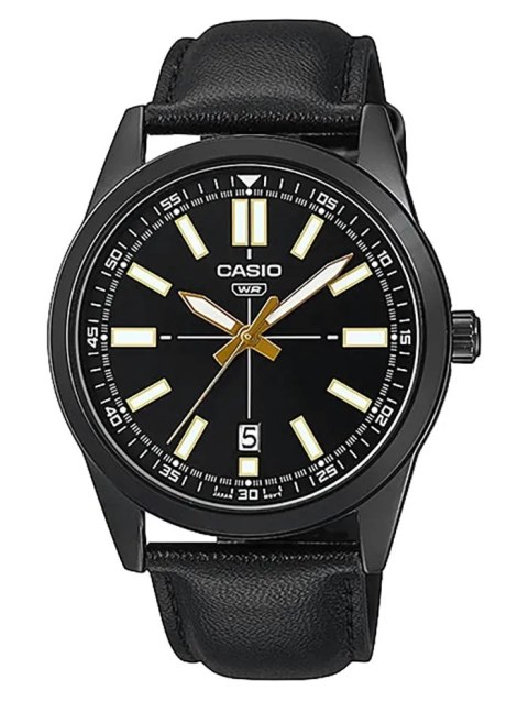 ZEGAREK MĘSKI CASIO MTP-VD02BL-1E + BOX ZEGAREK MĘSKI CASIO MTP-VD02BL-1E + BOX