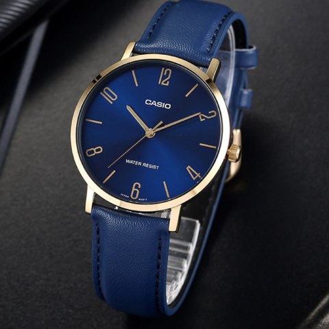 ZEGAREK MĘSKI CASIO MTP-VT01GL-2B2 + BOX ZEGAREK MĘSKI CASIO MTP-VT01GL-2B2 + BOX