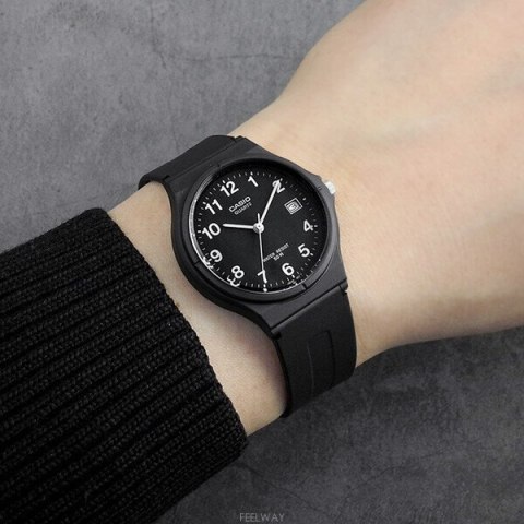 ZEGAREK MĘSKI CASIO MW-59-1B + BOX ZEGAREK MĘSKI CASIO MW-59-1B + BOX