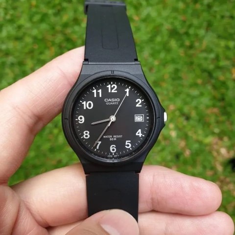 ZEGAREK MĘSKI CASIO MW-59-1B + BOX ZEGAREK MĘSKI CASIO MW-59-1B + BOX