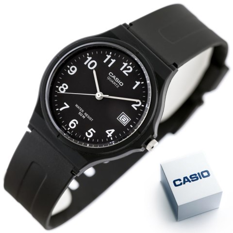 ZEGAREK MĘSKI CASIO MW-59-1B + BOX ZEGAREK MĘSKI CASIO MW-59-1B + BOX