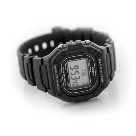 ZEGAREK MĘSKI CASIO W-218H-1A + BOX ZEGAREK MĘSKI CASIO W-218H-1A + BOX