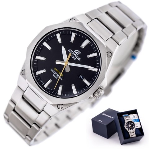 Zegarek Męski Casio EFR-S108D-1A Edifice Classic Sapphire + BOX Zegarek Męski Casio EFR-S108D-1A Edifice Classic Sapphire + BOX