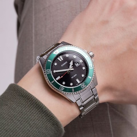 Zegarek Męski Casio MDV-107D-3A WR200 + BOX Zegarek Męski Casio MDV-107D-3A WR200 + BOX