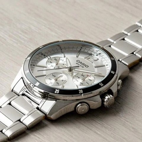 Zegarek Męski Casio MTP-1374D-7A (zd063e) + BOX Zegarek Męski Casio MTP-1374D-7A (zd063e) + BOX
