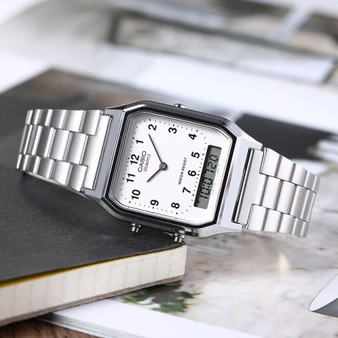 Zegarek Unisex Casio Collection AQ-230A-7B + BOX Zegarek Unisex Casio Collection AQ-230A-7B + BOX