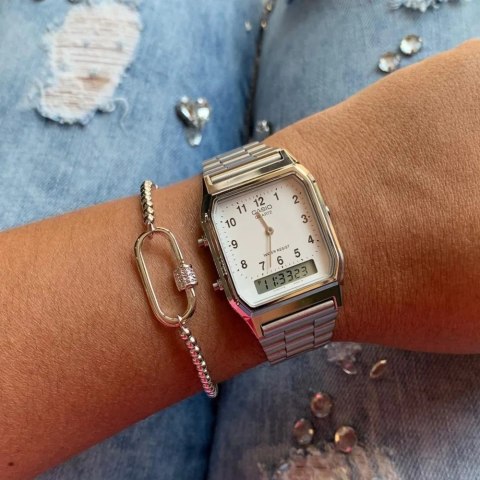 Zegarek Unisex Casio Collection AQ-230A-7B + BOX Zegarek Unisex Casio Collection AQ-230A-7B + BOX