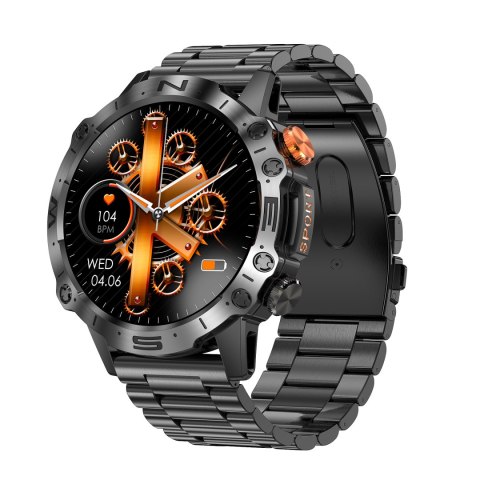 SMARTWATCH MĘSKI GRAVITY GT20-1 - AMOLED, DODATKOWY PASEK (sg024a) SMARTWATCH MĘSKI GRAVITY GT20-1 - AMOLED, DODATKOWY PASEK (sg024a)