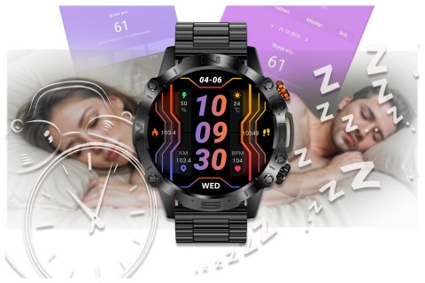 SMARTWATCH MĘSKI GRAVITY GT20-1 - AMOLED, DODATKOWY PASEK (sg024a) SMARTWATCH MĘSKI GRAVITY GT20-1 - AMOLED, DODATKOWY PASEK (sg024a)