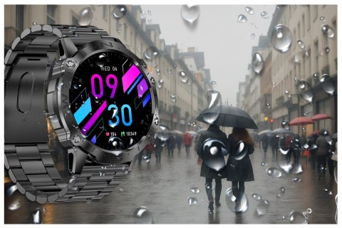 SMARTWATCH MĘSKI GRAVITY GT20-1 - AMOLED, DODATKOWY PASEK (sg024a) SMARTWATCH MĘSKI GRAVITY GT20-1 - AMOLED, DODATKOWY PASEK (sg024a)