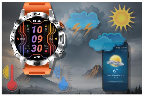 SMARTWATCH MĘSKI GRAVITY GT20-4 - AMOLED, DODATKOWY PASEK (sg024d) SMARTWATCH MĘSKI GRAVITY GT20-4 - AMOLED, DODATKOWY PASEK (sg024d)