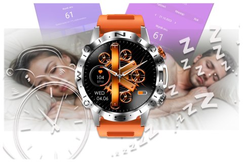 SMARTWATCH MĘSKI GRAVITY GT20-4 - AMOLED, DODATKOWY PASEK (sg024d) SMARTWATCH MĘSKI GRAVITY GT20-4 - AMOLED, DODATKOWY PASEK (sg024d)