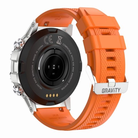 SMARTWATCH MĘSKI GRAVITY GT9-9- WYKONYWANIE POŁĄCZEŃ, CIŚNIENIOMIERZ (sg021i) SMARTWATCH MĘSKI GRAVITY GT9-9- WYKONYWANIE POŁĄCZEŃ, CIŚNIENIOMIERZ (sg021i)