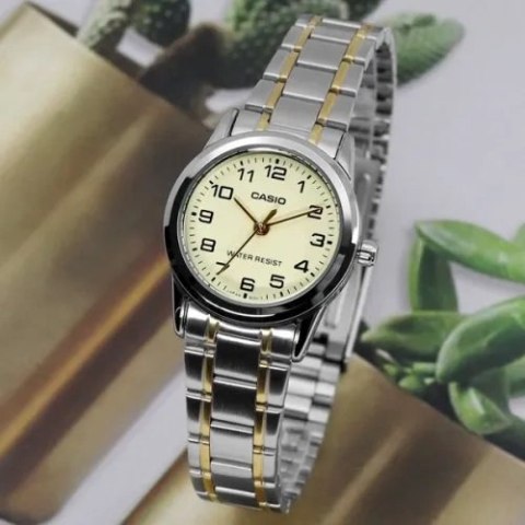 ZEGAREK DAMSKI CASIO LTP-V001SG-9B + BOX ZEGAREK DAMSKI CASIO LTP-V001SG-9B + BOX