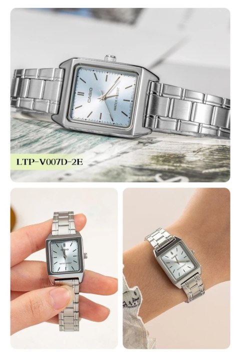 ZEGAREK DAMSKI CASIO LTP-V007D-2E + BOX ZEGAREK DAMSKI CASIO LTP-V007D-2E + BOX