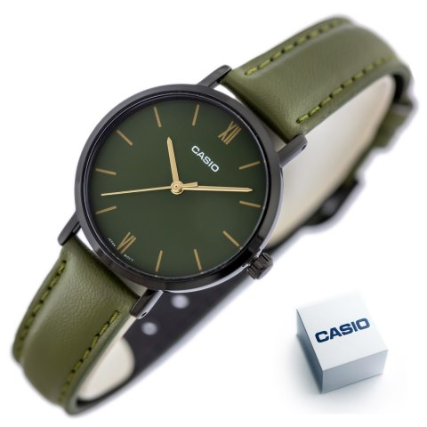 ZEGAREK DAMSKI CASIO LTP-VT02BL-3A KLASYKA + BOX ZEGAREK DAMSKI CASIO LTP-VT02BL-3A KLASYKA + BOX