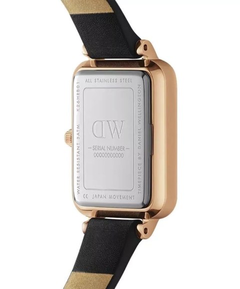 ZEGAREK DAMSKI DANIEL WELLINGTON DW00100434 - Quadro Pressed Sheffield Gold 32mm + BOX ZEGAREK DAMSKI DANIEL WELLINGTON DW00100434 - Quadro Pressed Sheffield Gold 32mm + BOX