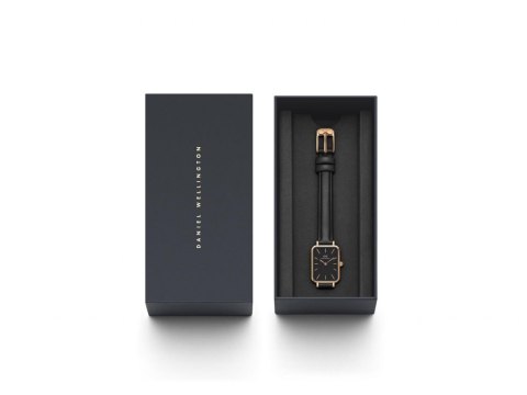 ZEGAREK DAMSKI DANIEL WELLINGTON DW00100435 - Quadro Pressed Sheffield Rose Gold 20mm + BOX ZEGAREK DAMSKI DANIEL WELLINGTON DW00100435 - Quadro Pressed Sheffield Rose Gold 20mm + BOX