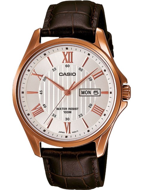 ZEGAREK MĘSKI CASIO MTP-1384L-7A + BOX ZEGAREK MĘSKI CASIO MTP-1384L-7A + BOX