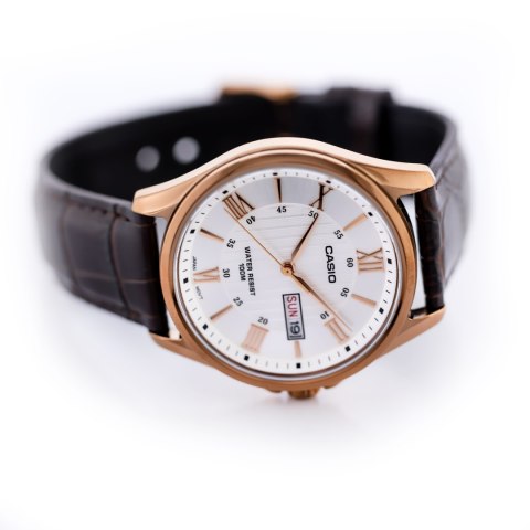 ZEGAREK MĘSKI CASIO MTP-1384L-7A + BOX ZEGAREK MĘSKI CASIO MTP-1384L-7A + BOX