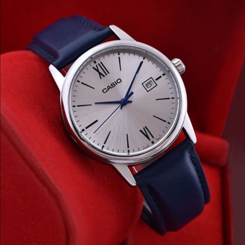 ZEGAREK MĘSKI CASIO MTP-V002L-2B3 + BOX (zd224b) ZEGAREK MĘSKI CASIO MTP-V002L-2B3 + BOX (zd224b)