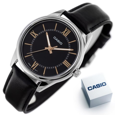 ZEGAREK MĘSKI CASIO MTP-V005L-1B5 + BOX (zd225b) ZEGAREK MĘSKI CASIO MTP-V005L-1B5 + BOX (zd225b)