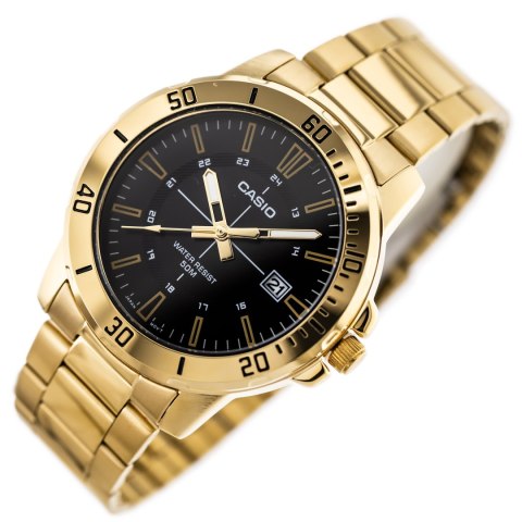 ZEGAREK MĘSKI CASIO MTP-VD01G-1CVUDF (zd185d) + BOX ZEGAREK MĘSKI CASIO MTP-VD01G-1CVUDF (zd185d) + BOX