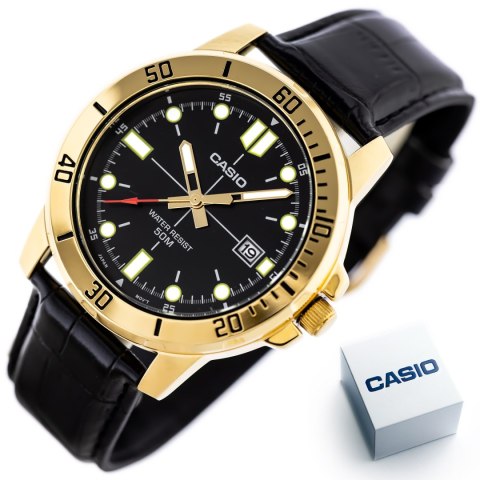 ZEGAREK MĘSKI CASIO MTP-VD01GL-1E + BOX ZEGAREK MĘSKI CASIO MTP-VD01GL-1E + BOX